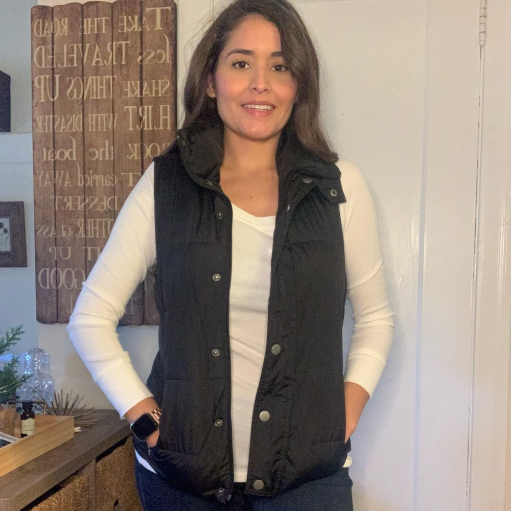 Black vest